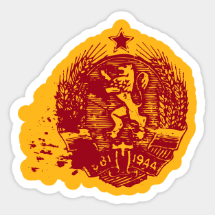 Socialist emblem Sticker